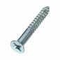 Hillman Wood Screws 3/4 " Phillips Flat Head Pack of 5