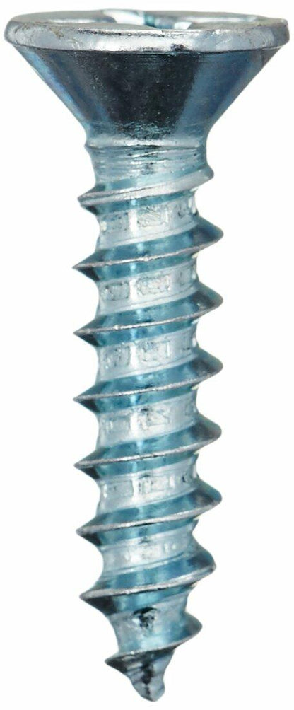 The Hillman Group 40850 Flat Head Phillips Wood Screw, 12-Inch x 1-Inch, 75-Pack