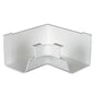 Amerimax M0504 Stair Post, 5 in Gutter, Vinyl, White