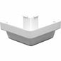 Amerimax 5 In. Traditional K-Style White Vinyl Gutter Outside Miter M0503HP
