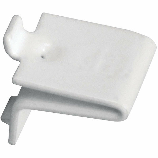 Knape and Vogt 256SPWH 3/4" X 5/8" White Shelf Supports 12 Count