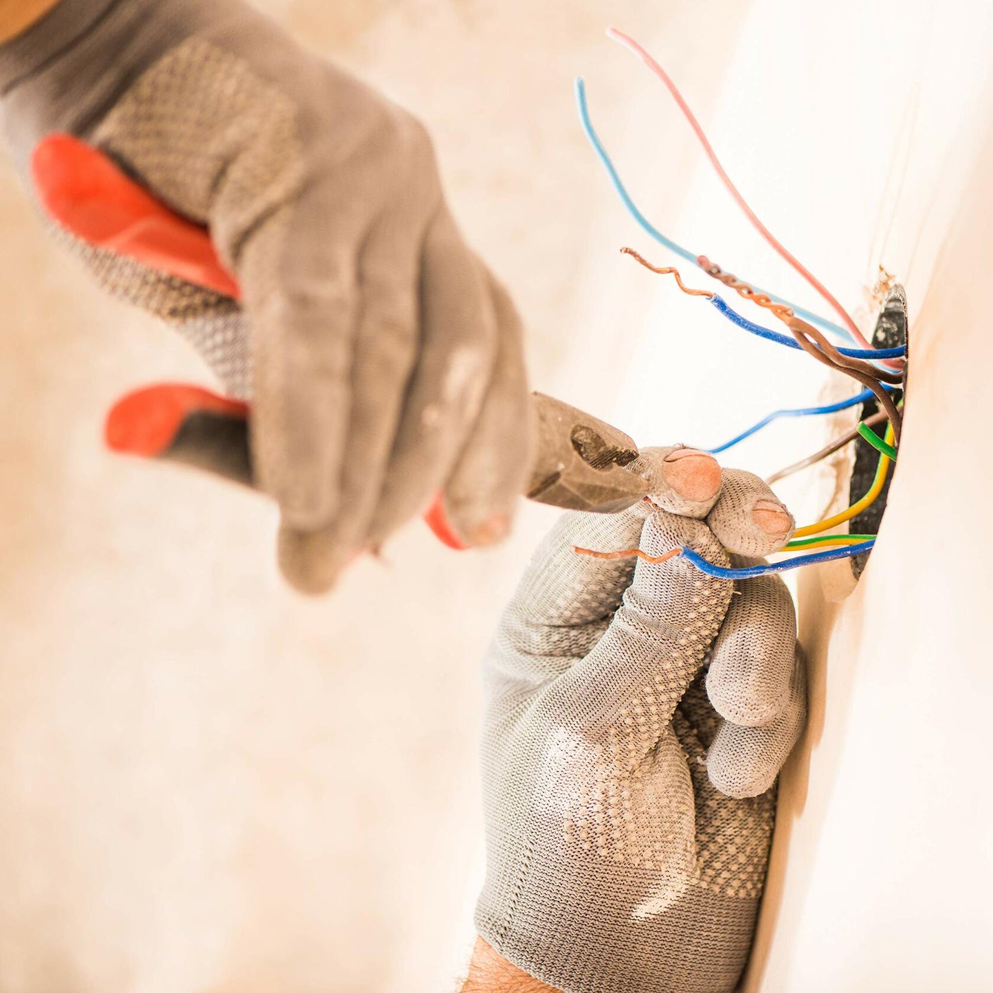 Gardner Bender 10-104 100PK Ring Terminal, 100 Pack, Blue