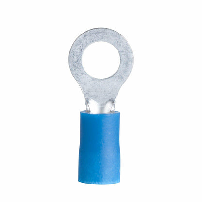 Gardner Bender 10-104 100PK Ring Terminal, 100 Pack, Blue