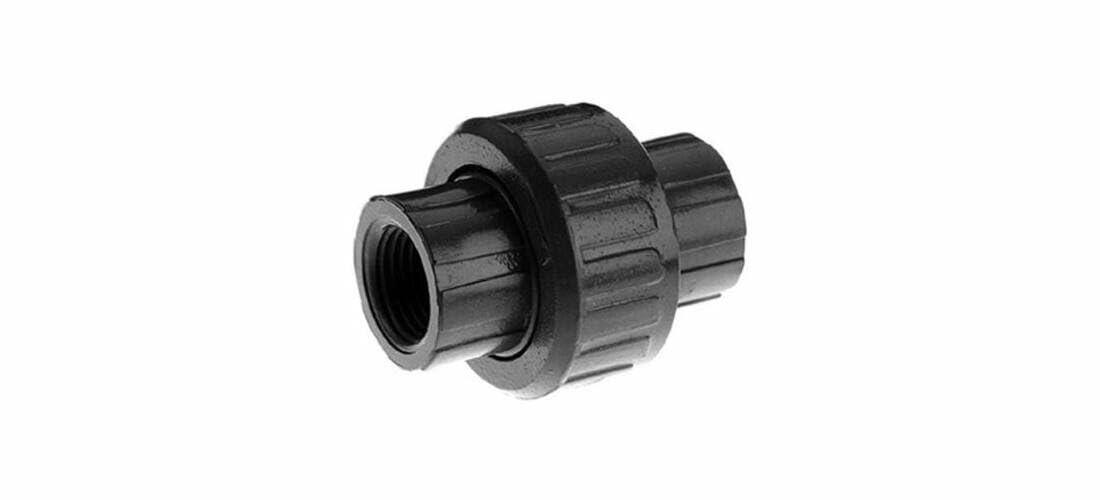 Homewerks Worldwide Union SCH80 1.25" FPT PVC, Grey