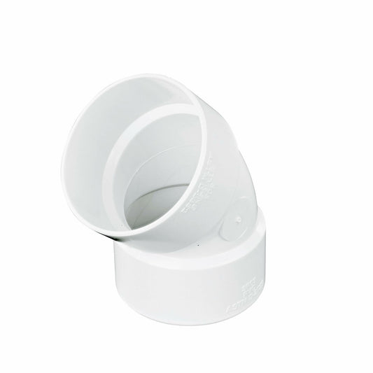 NDS Schedule 35 3 in.   Hub  T X 3 in.   D Hub  PVC Elbow