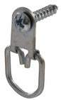 Hillman D-Ring Hanger Small Zinc 4pc