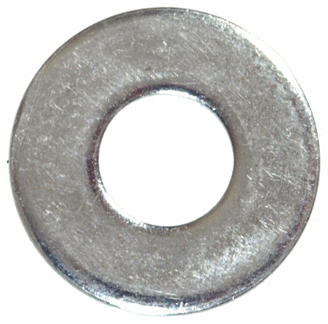 Hillman No. 6 Sae Flat Washer Zinc Plated Steel 42/Carded