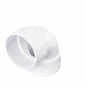 NDS 3 in. Dia. x 3-1/2 in. L Hub 90 deg. PVC Elbow