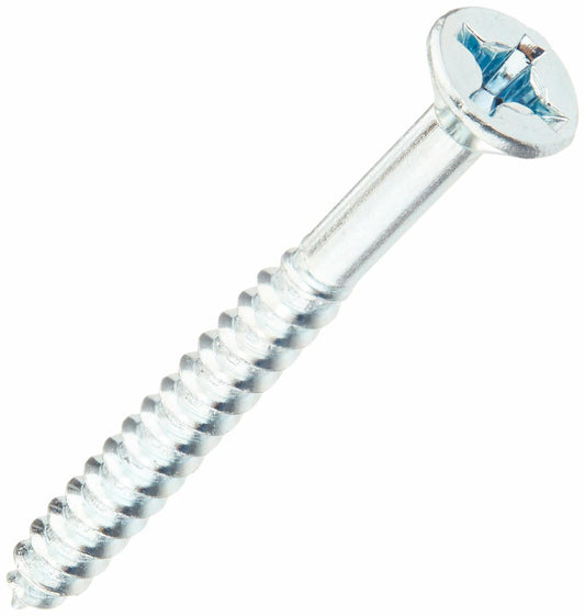 The Hillman Group 40844 Flat Head Phillips Wood Screw, 10-Inch x 2-Inch, 50-Pack