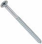 The Hillman Group 40860 Flat Head Phillips Wood Screw, 12-Inch x 3-Inch, 25-Pack, zinc