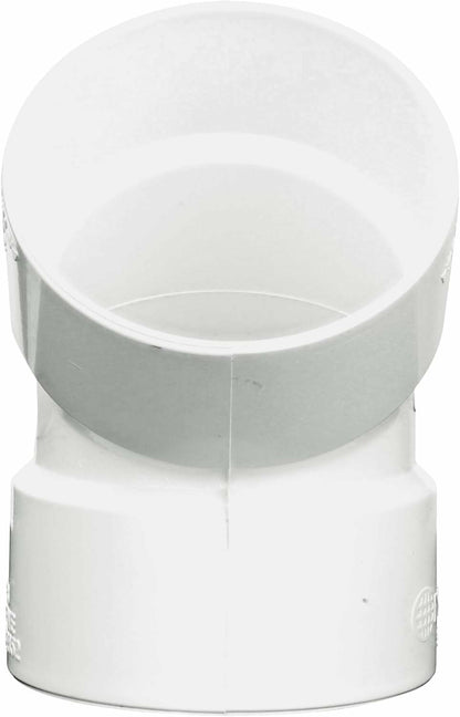 NDS Schedule 35 3 in.   Hub  T X 3 in.   D Hub  PVC Elbow