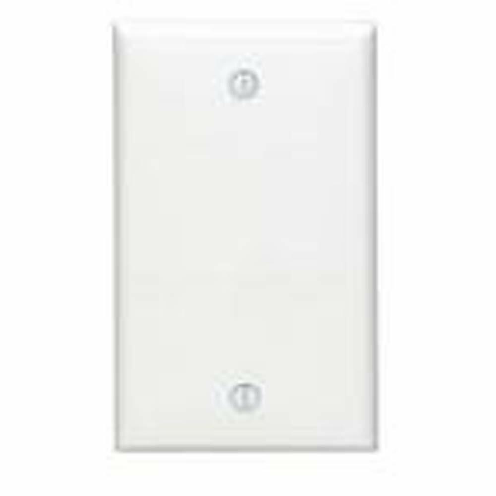 Leviton White 1 gang Nylon Blank Wall Plate 1 pk