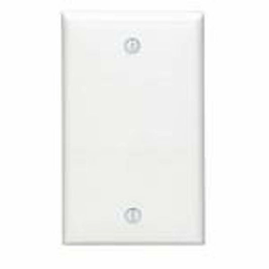 Leviton White 1 gang Nylon Blank Wall Plate 1 pk