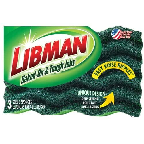 Libman 3pk Heavy Duty Scrub Sponges #1077