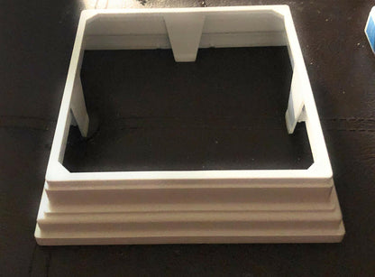 White Trex Post Sleeve Skirt 4 In. X 4 In