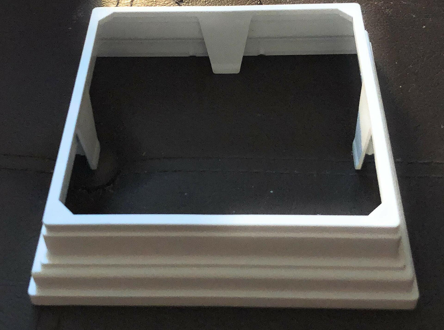 White Trex Post Sleeve Skirt 4 In. X 4 In