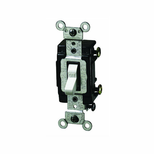 SWITCH COMM SP 15A WHT by LEVITON MfrPartNo CS115-2WS