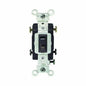 Leviton S03-CS220-2IS 20 Amp Ivory Commercial Grade AC Quiet Switch Toggle