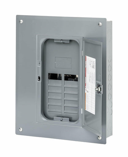 Square D by Schneider Electric Square D - HOM816L125PC Homeline 125 Amp 8-Space 16-Circuit Indoor Main Lugs Load Center with Cover (Plug-on Neutral Ready)