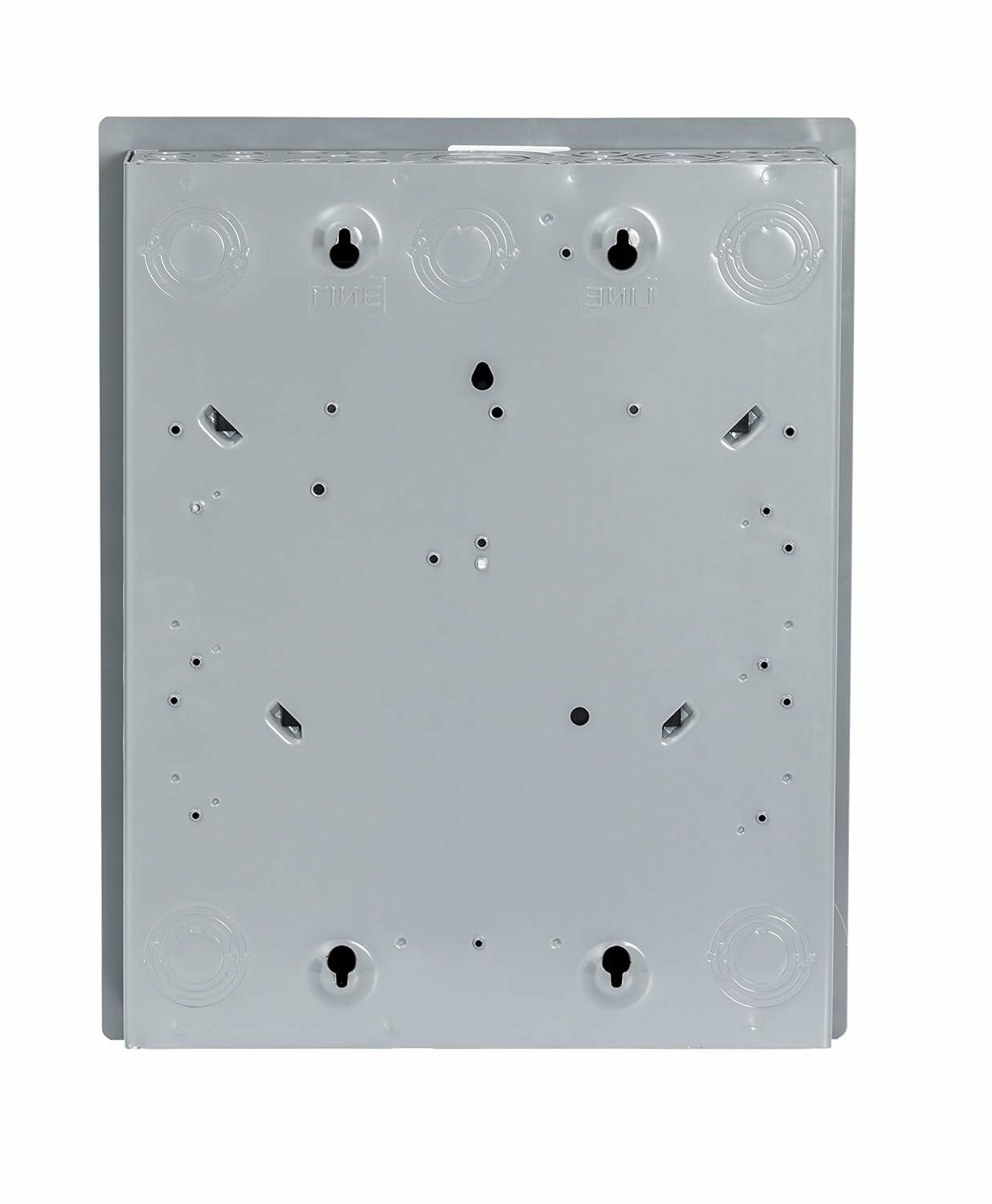 Square D by Schneider Electric Square D - HOM816L125PC Homeline 125 Amp 8-Space 16-Circuit Indoor Main Lugs Load Center with Cover (Plug-on Neutral Ready)