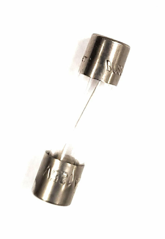 Bussmann GMA-6A 6 Amp Glass Fast Acting Cartridge Fuse (5PC PACK)