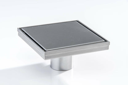 Designline 6 in. x 6 in. Square Drain Tile-in Grate