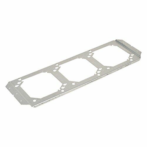 Erico RBS16R1 16 in. Mounting Plate Electrical Box Bracket, Silver