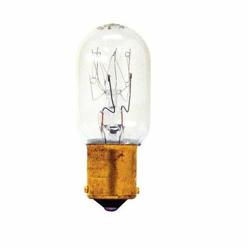 GE Lighting 35154-12 Appliance Double Contact Bayonette Base Bulb, 15-Watt