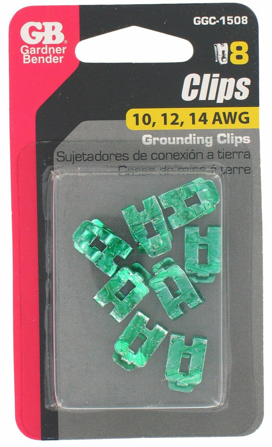 Gardner Bender 8 In. 12 AWG Captured Screw Grounding Pigtail (2-Pack) GGP-1502