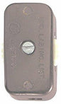 Leviton C24-00423-3KW White Miniature Cord Switch
