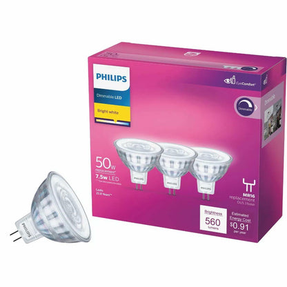 PHL LED MR16 BW 50W 3PK (Pack of 1)