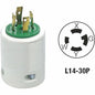 Leviton 71430LP 3-Pole Locking Cord Plug-30A LOCKING CORD PLUG