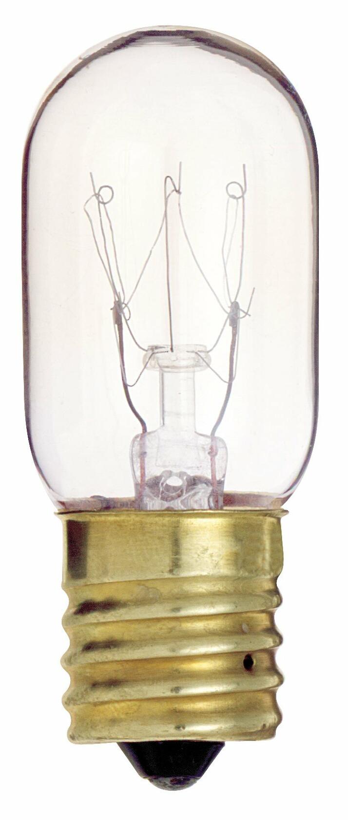 Satco S4720 130V Intermediate Base 25-Watt T8 Light Bulb, Clear