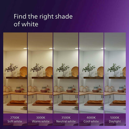 PHILIPS LED 40W G16.5 E12 Base 2-Pack Ultra Definition Soft White (2700K) 350 Lumen (3.5W=40W) Clear Flicker Free Light Bulbs