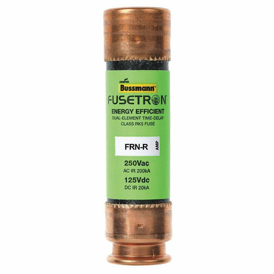 Cooper Bussmann Brand FRN-R-12 (FRN-R-12) 12Amp Fusetron Dual Element Time-Delay Fuse 250V