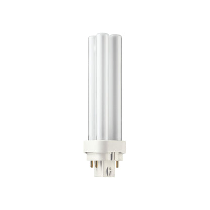 Philips Lighting 38326-5 - PL-C 13W/830/4P/ALTO - 13 Watt CFL Light Bulb - Compact Fluorescent - 4 Pin G24q-1 Base - 3000K -