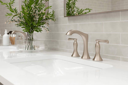 Pfister LG49-RH3 Rhen 1.2 GPM Widespread Bathroom Faucet with Push & Seal Drain Assembly - Matte Black
