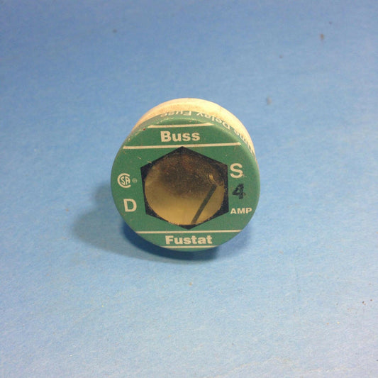 4A Time Delay Branch Circuit Fuse 4PK 125VAC Type S