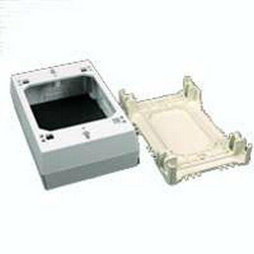 Wiremold NMW3 White Single Gang Deep Box