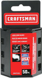 CRAFTSMAN Utility Knife Blades, Hook, 50-Pack (CMHT11146L)