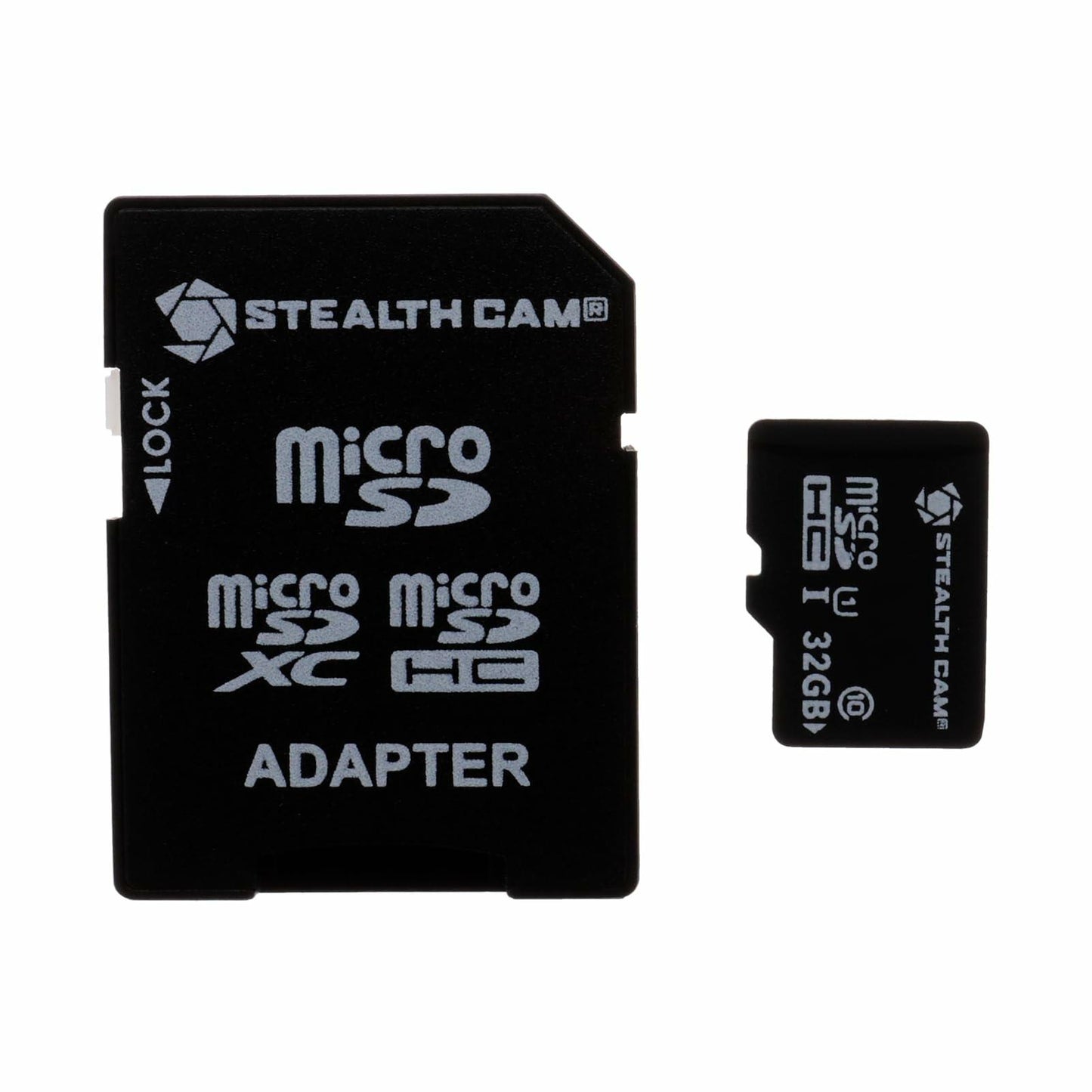 STEALTH CAM SD Card - High-Speed Data Transferring Storage Game Trail Hunting Scouting Photo Video Recording Cameras, SDHC 32GB MicroSD Memory Card