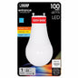 Color-Selectable LED Bulb: 17.7W (100W Equivalent) A21 GU24 Base by Feit Electric
