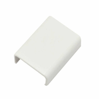 Legrand Wiremold C59 Cordmate II Cord Cover Coupling, Organizer for Wall, Holds Up to 3 Cords or Cables, White (1 Pack)