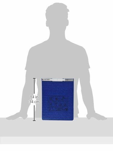 ACCO PRESSTEX Covers w/ Hooks, Unburst, 9 1/2 x 11 Sheets, Dark Blue (54113)