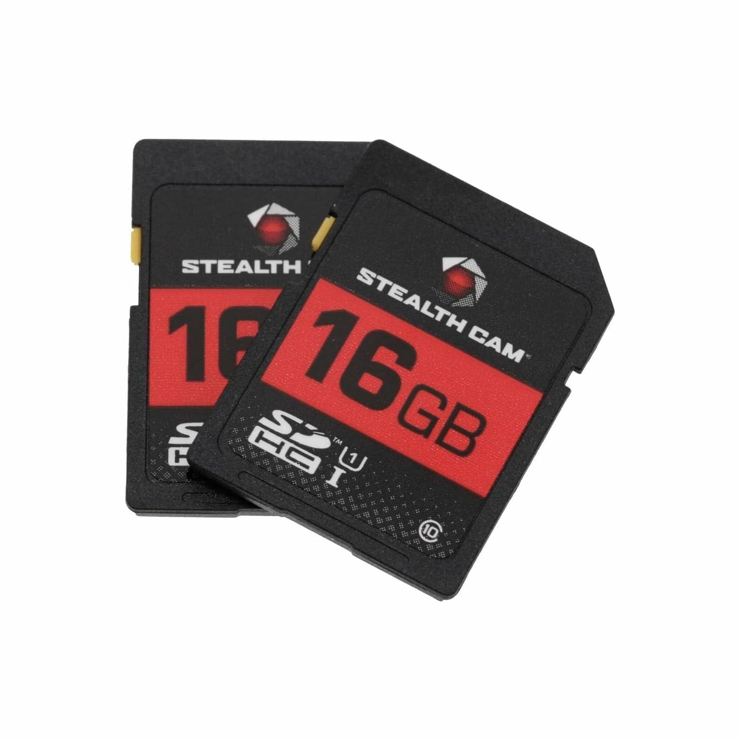STEALTH CAM SD Card - High-Speed Data Transferring Storage Game Trail Hunting Scouting Photo Video Recording Cameras, 16GB SD Card (2 Pack)
