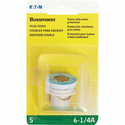 Cooper Bussmann BP/S-6 1/4 Plug Fuse Type S