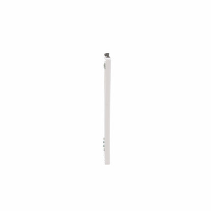 Eaton PJS264W Decorator Screwless Wallplate, 4-Gang, White