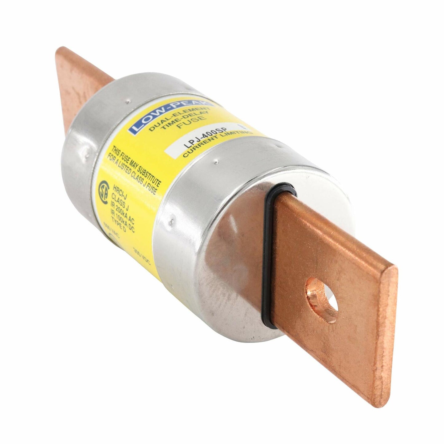 Bussman LPJ-400SP Low Peak Class J T/D, Yellow