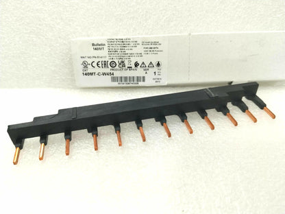 140MT-C-W454,Compact Busbar, 64A, 4 x 45mm Spacing, for 140MT, Mtr Protection Ckt-Br C, D Frame,Original Packaging,Never Used,in Stock,Ship Now.