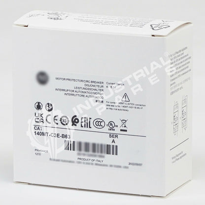 140MT-C3E-B63 Series C Motor Protection Circuit Breaker, 4.0-6.3 A, Frame C